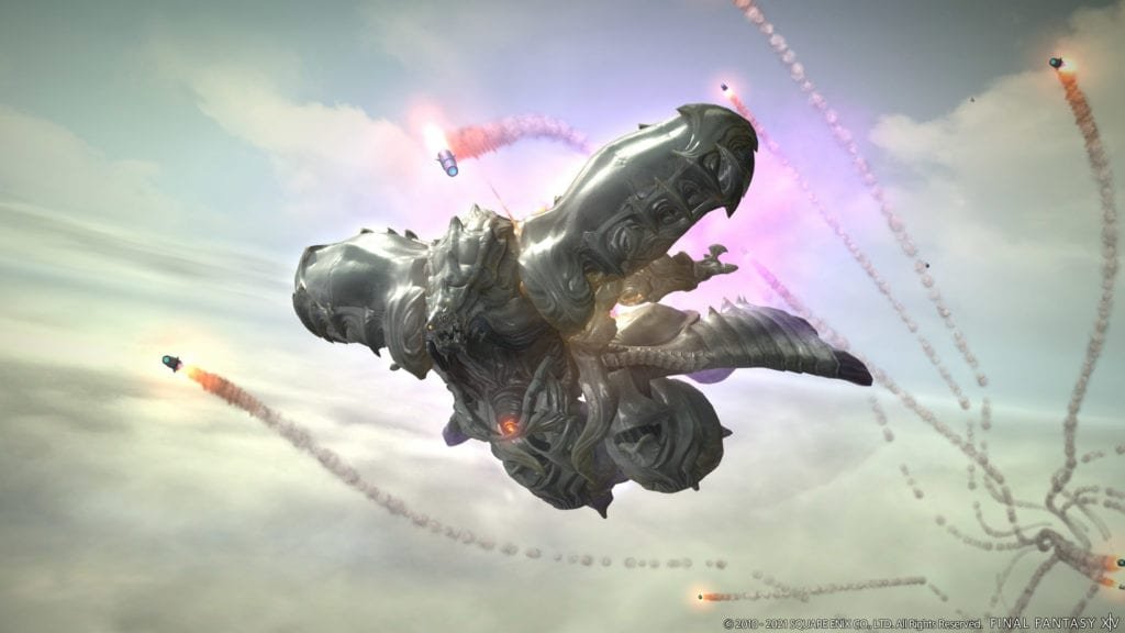 Diamond Weapon from the latest trial: The Cloud Deck.